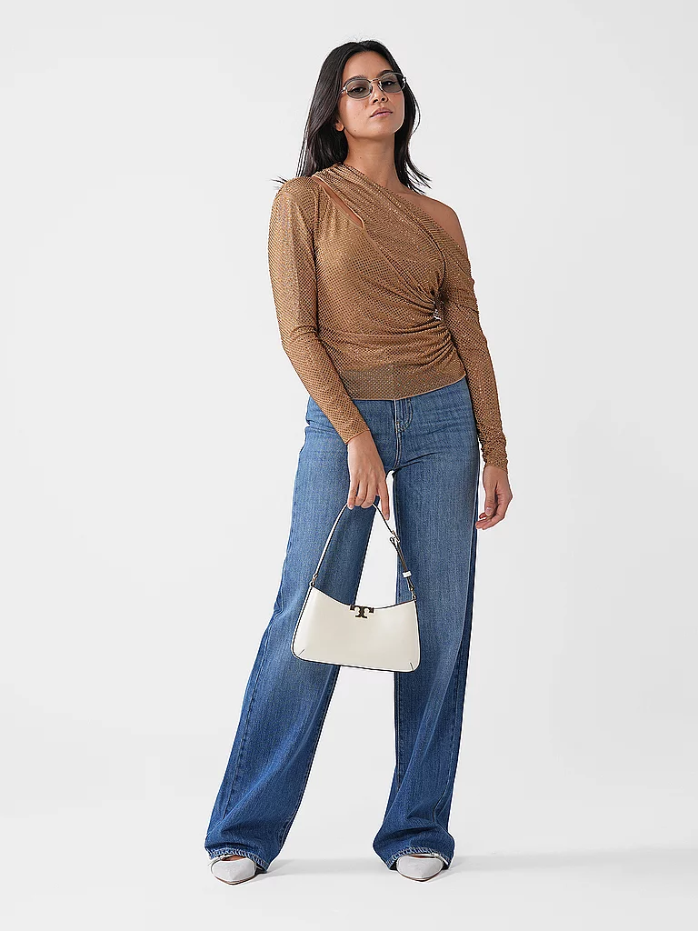 TORY BURCH Sac en cuir - Sac bandoulière ELEANOR blanc